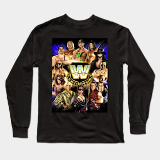 90s legends wrestlers Long Sleeve T-Shirt